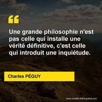 Citation Charles PÉGUY