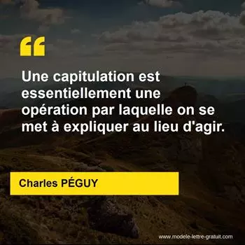 Citation Charles PÉGUY