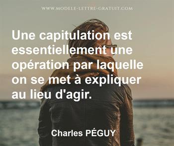 Citation de Charles PÉGUY