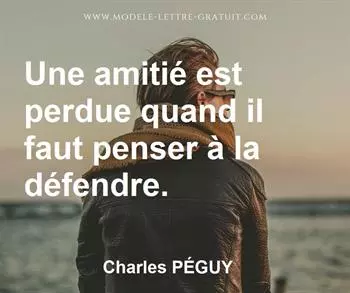 Citation de Charles PÉGUY