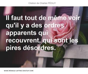 Citations Charles PÉGUY