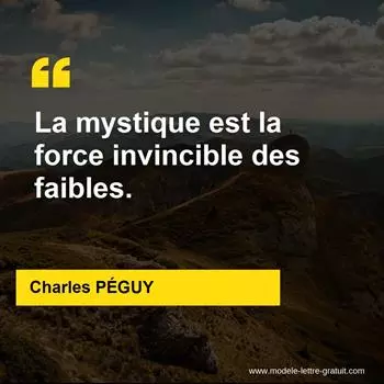 Citation Charles PÉGUY