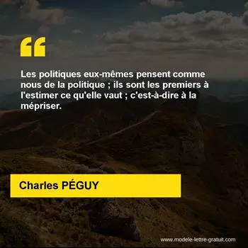 Citation Charles PÉGUY