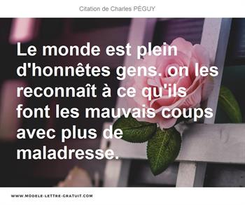 Citations Charles PÉGUY