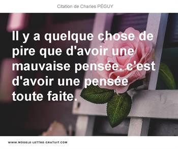 Citations Charles PÉGUY