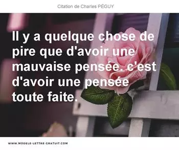 Citations Charles PÉGUY