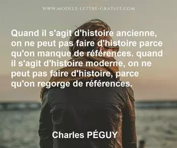 Citation de Charles PÉGUY