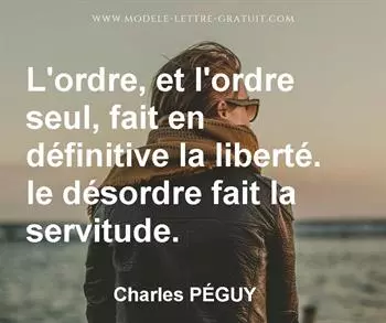 Citation de Charles PÉGUY