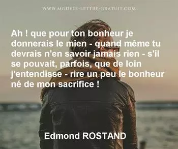 Citation de Edmond ROSTAND