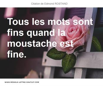 Citations Edmond ROSTAND