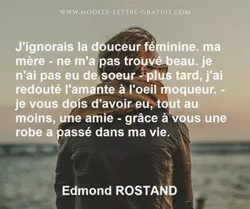 Citation de Edmond ROSTAND