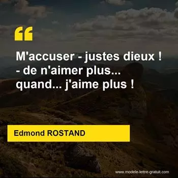 Citation Edmond ROSTAND