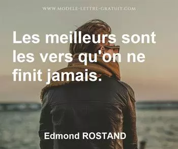 Citation de Edmond ROSTAND