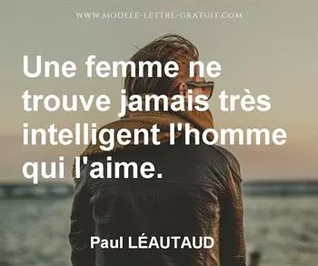 Citation de Paul LÉAUTAUD