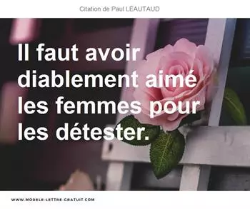 Citations Paul LÉAUTAUD