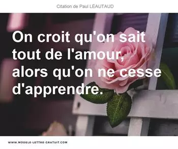 Citations Paul LÉAUTAUD