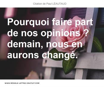 Citations Paul LÉAUTAUD