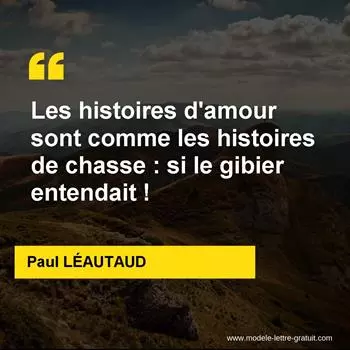 Citation Paul LÉAUTAUD