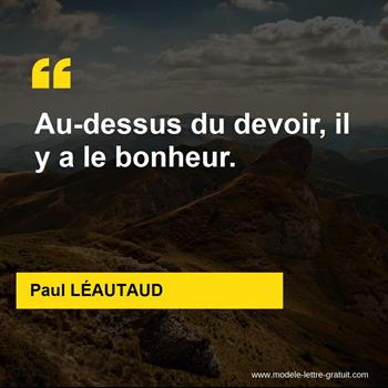 Citations Paul LÉAUTAUD
