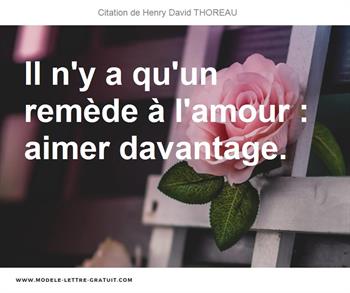 Citations Henry David THOREAU