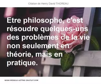 Citations Henry David THOREAU