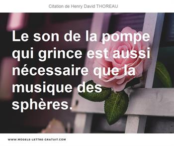 Citations Henry David THOREAU