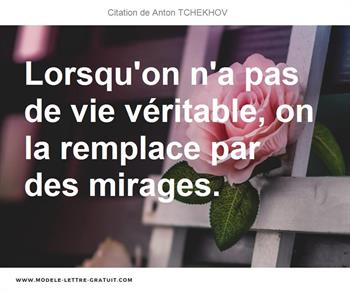 Citations Anton TCHEKHOV