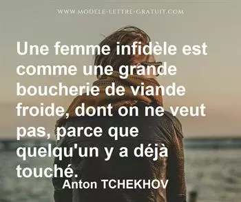 Citation de Anton TCHEKHOV  