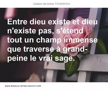 Citations Anton TCHEKHOV  