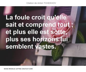 Citations Anton TCHEKHOV