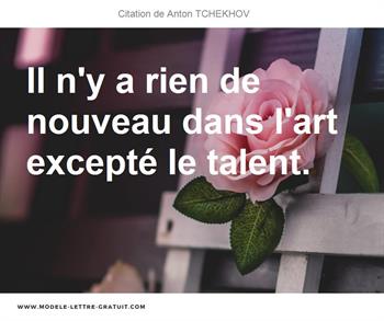 Citations Anton TCHEKHOV