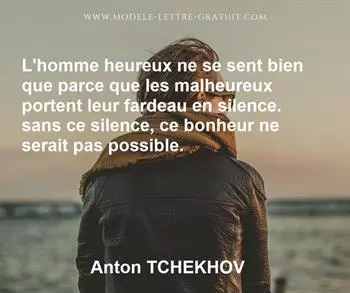 Citation de Anton TCHEKHOV