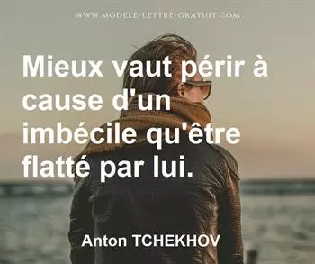 Citation de Anton TCHEKHOV