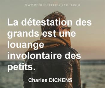 Citation de Charles DICKENS