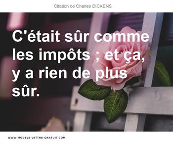 Citations Charles DICKENS