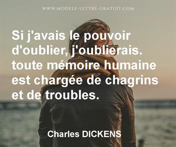 Citation de Charles DICKENS