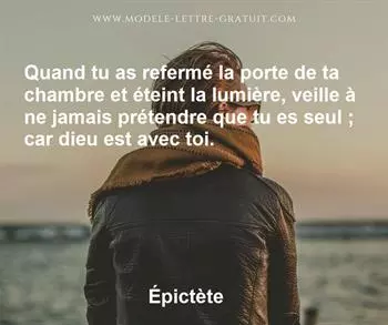 Citation de Épictète