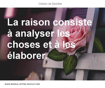 Citations Épictète