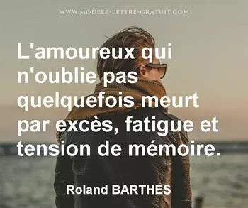 Citation de Roland BARTHES