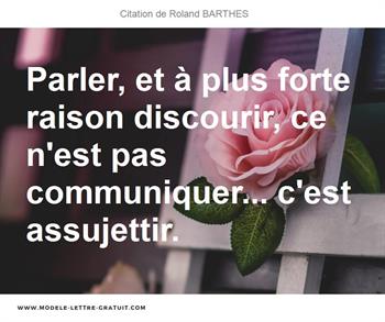 Citations Roland BARTHES