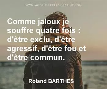 Citation de Roland BARTHES