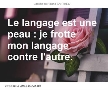 Citations Roland BARTHES