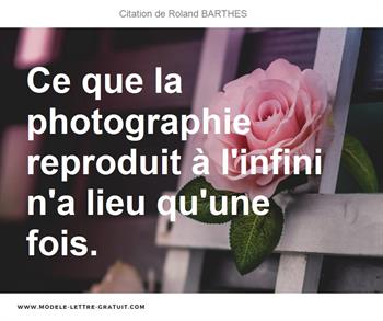 Citations Roland BARTHES