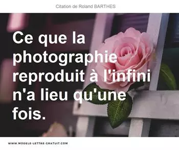 Citations Roland BARTHES