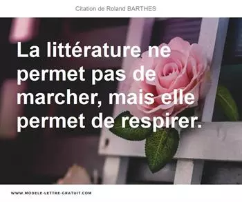 Citations Roland BARTHES