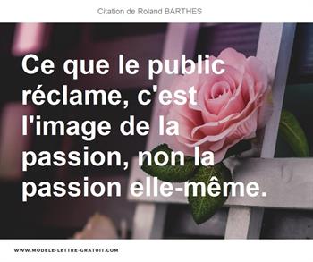 Citations Roland BARTHES