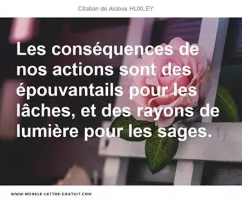 Citations Aldous HUXLEY