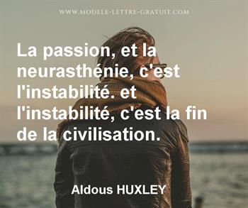 Citation de Aldous HUXLEY  