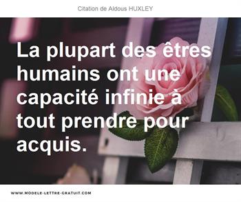Citations Aldous HUXLEY