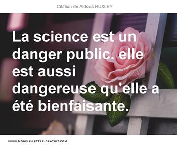 Citations Aldous HUXLEY